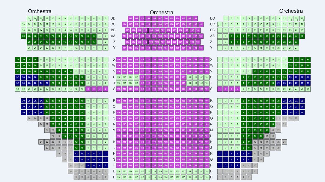 Hubbard Street Dance Seating Chart